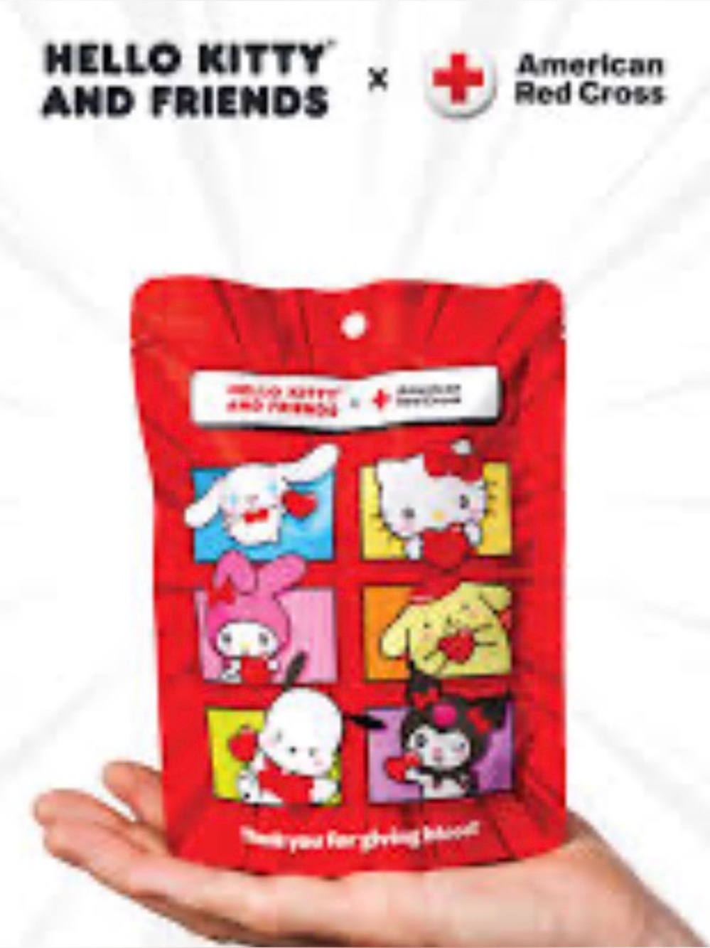 Hello Kitty and Friends x American Red Cross